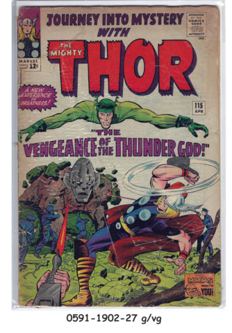 Journey into Mystery #115 © April 1965, Marvel Comics